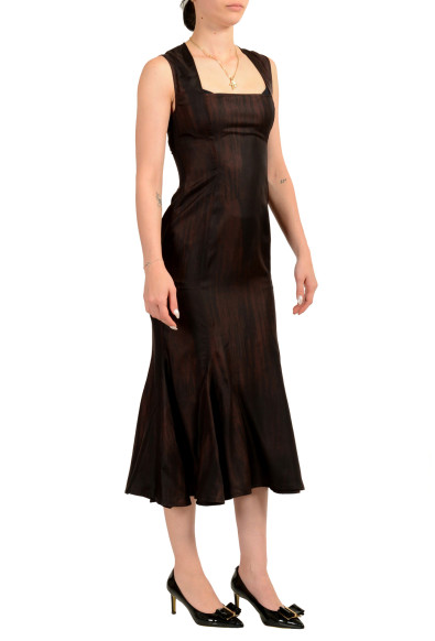 Scuderia Ferrari Women's 100% Printed Silk Sleeveless Dress: Picture 2