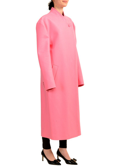 Scuderia Ferrari Women's Wool Pink Long "Over" Car Coat: Picture 2