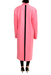 Scuderia Ferrari Women's Wool Pink Long "Over" Car Coat: Picture 3