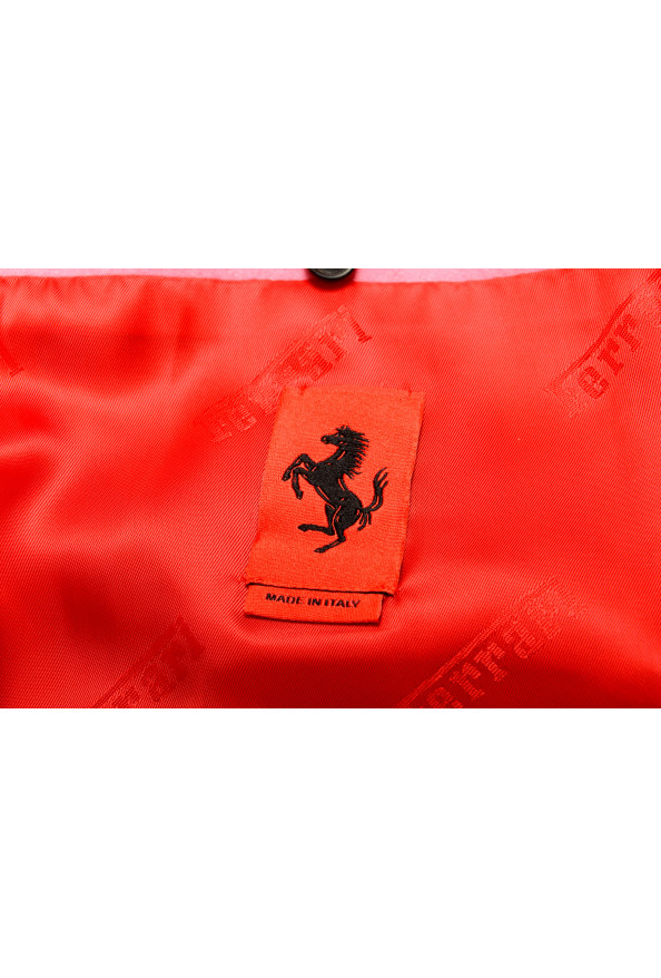 Scuderia Ferrari Women's Wool Pink Long "Over" Car Coat: Picture 5