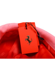 Scuderia Ferrari Women's Wool Pink Long "Over" Car Coat: Picture 6
