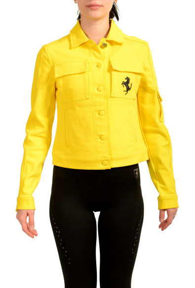 Scuderia Ferrari Women's "Embroidered Bull Pr Horse" Bomber Jacket