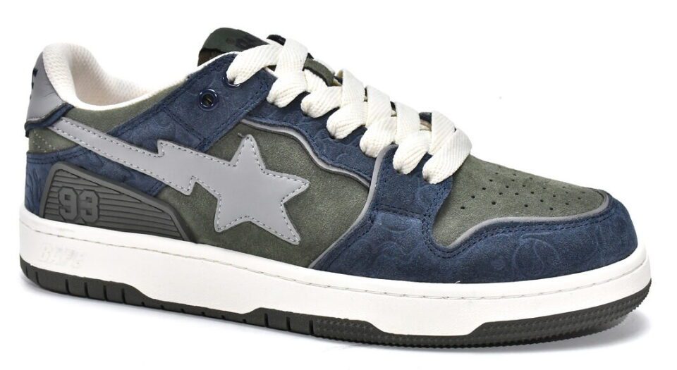BAPE STA BLUE AND GREY