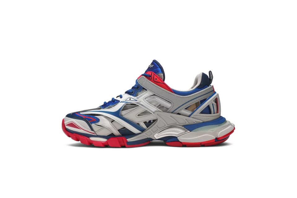 Balenciaga Track.2 Sneaker 'Beige Blue Red' Reps
