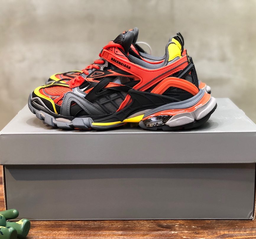 Balenciaga Track2- Orange Black