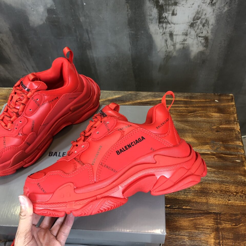 Balenciaga Triple S Sneaker Reps Logo “Red”