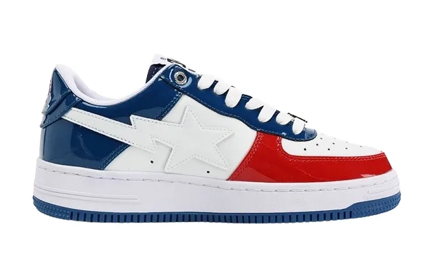 Bapesta FS-001 Low ‘Red White Blue’