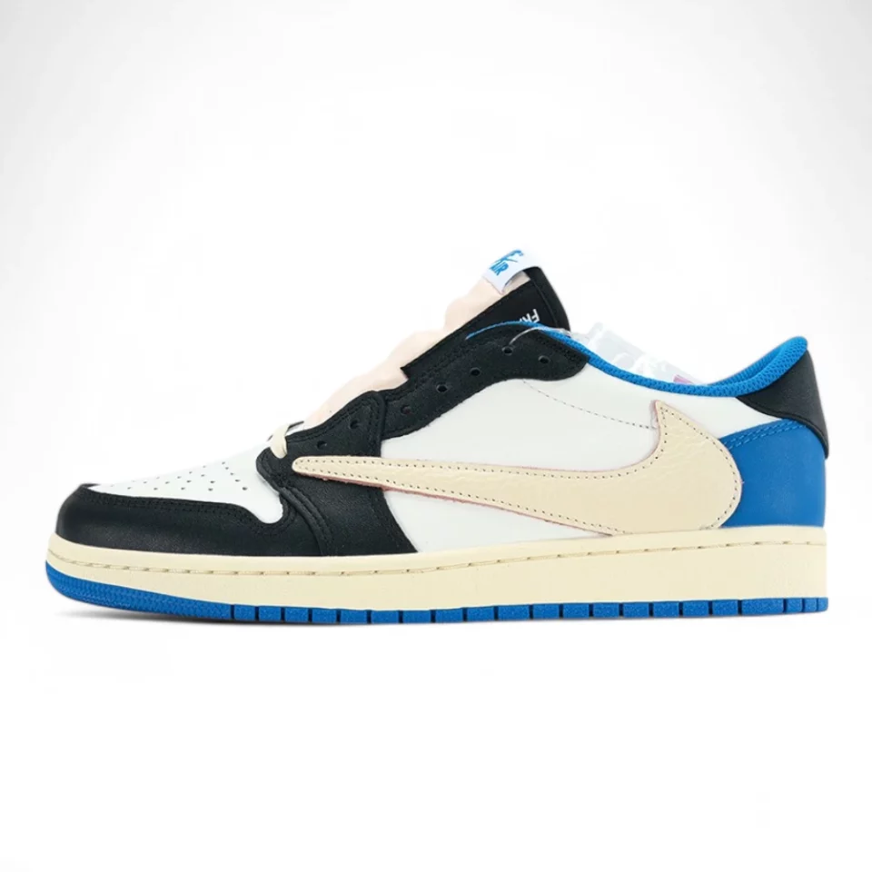 Travis Scott x Jordan 1 Fragment Design Retro Low